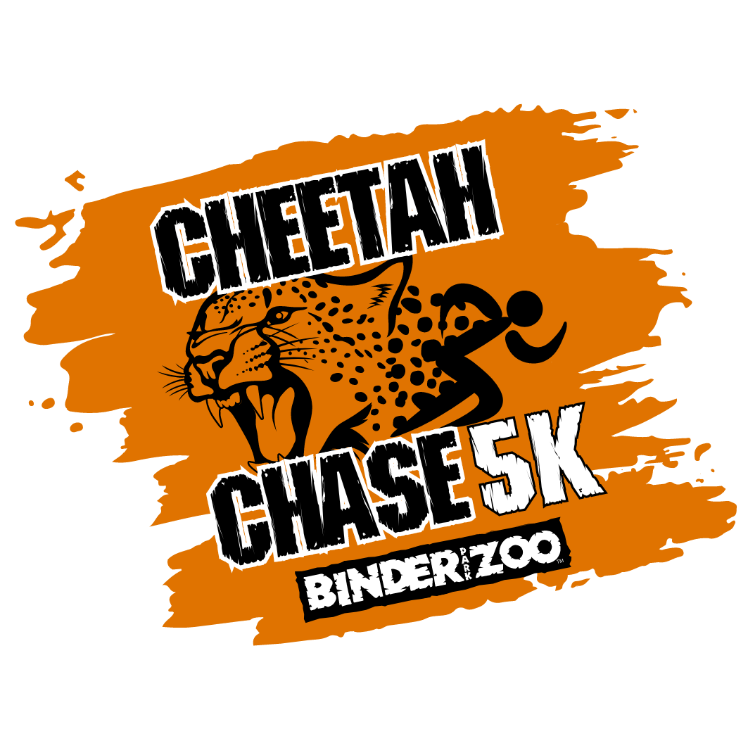 Cheetah Chase Logo Orange Bkd